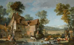 Boutiques de musées Panneaux Aluminium|Panneaux Acryliques-Une ferme (panneaux aluminium)