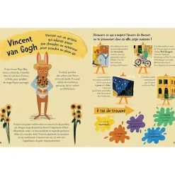 Boutiques de musées Livres Jeunesse-Une journée avec les artistes