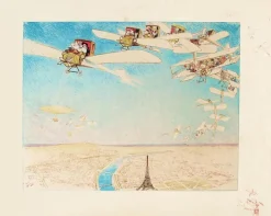 Boutiques de musées Panneaux Aluminium|Panneaux Acryliques-Une noce en aéro-taxis (panneaux aluminium)