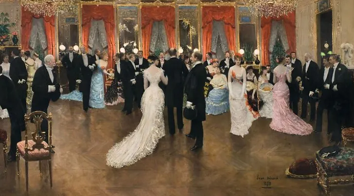 Online Boutiques de musées Une soirée (affiches d'art encadrées)