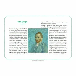 Boutiques de musées Loisirs Créatifs|Livres Jeunesse-Van Gogh - Cahier de dessin animé