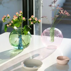 Boutiques de musées Design|Art De La Maison-Vase Bulle Medium Vert/Bleu - Block design