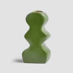 Boutiques de musées Design|Art De La Maison-Vase en argile Vert