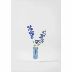 Boutiques de musées Design|Art De La Maison-Vase en forme de tube Bleu 16 cm