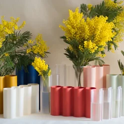 Boutiques de musées Design-Vase Álvaro 3 - Ocre - Warren & Laetitia