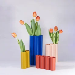 Online Boutiques de musées Vase Álvaro 1 - Ocre mat - Warren & Laetitia