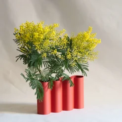 Online Boutiques de musées Vase Álvaro 2 - Terracotta mat - Warren & Laetitia