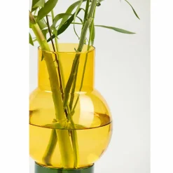 Boutiques de musées Design|Art De La Maison-Vase tube Bulle - Jaune
