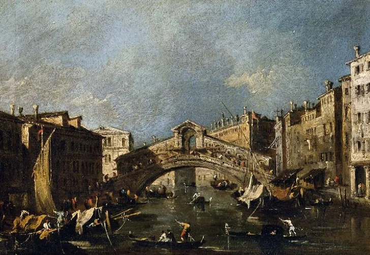 Outlet Boutiques de musées Venise, pont du Rialto (panneaux acryliques)