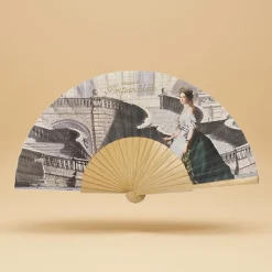 Online Boutiques de musées Éventail Eugénie / Escalier du château de Fontainebleau - 25x42cm