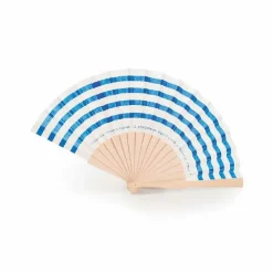 Boutiques de musées Eventails-Éventail Rayures avec citation Picasso