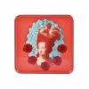 Online Boutiques de musées Vide-poche Marie-Antoinette Pop Corail - 15 x 15 cm