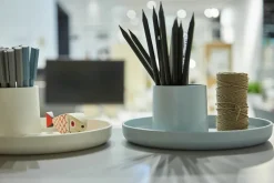 Boutiques de musées Art De La Maison|Design-Vide-poche O-Tidy Michel Charlot - Gris ciel - Vitra