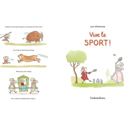 Boutiques de musées Livres Jeunesse-Vive le sport !