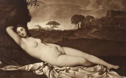 Outlet Boutiques de musées Vénus endormie (toiles encadrées)