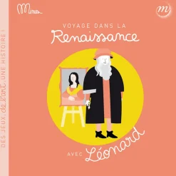 Boutiques de musées Livres Jeunesse-Voyage dans la Renaissance avec Léonard - Les grandes histoires de l'histoire de l'art
