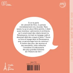 Boutiques de musées Livres Jeunesse-Voyage dans la Renaissance avec Léonard - Les grandes histoires de l'histoire de l'art