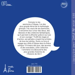 Boutiques de musées Livres Jeunesse-Voyage en Grèce antique avec Ulysse - Les grandes histoires de l'histoire de l'art