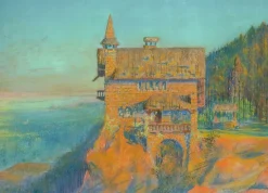 Boutiques de musées Toiles Encadrées|Panneaux Aluminium-Vue de Ma Petite maison : côté nord (toiles encadrées)