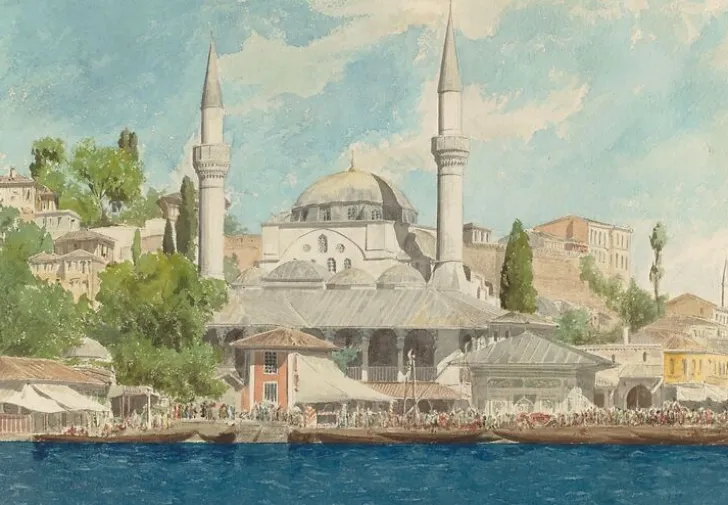 Discount Boutiques de musées Vue d'Istanbul (toiles encadrées)