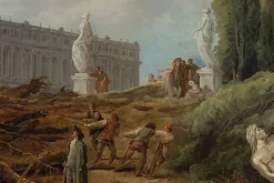 Discount Boutiques de musées Vue du Bosquet des "Bains d'Apollon" (toiles encadrées)