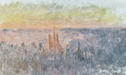 Boutiques de musées Toiles Sur Châssis|Panneaux Aluminium-Vue générale de Rouen (toiles sur châssis)